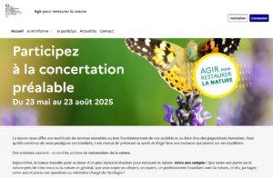 Lire la suite à propos de l’article Consultation pour l’élaboration du plan national de restauration